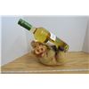 Image 1 : Wine Bottle Golder - Pig with Bottle