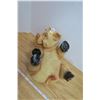 Image 4 : Wine Bottle Golder - Pig with Bottle