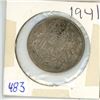 Image 1 : 1941 Canadian 50 Cent Coin