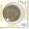 Image 1 : 1943 Canadian 50 Cent Coin