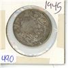 Image 1 : 1945 Canadian 50 Cent Coin