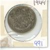 Image 1 : 1944 Canadian 50 Cant Coin