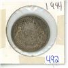Image 1 : 1941 Canadian 50 cent Coin