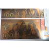 Image 3 : 2 Queen Novelty Bank Notes