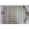 Image 2 : Vintage 1973 Uncut Sheet of Canadian $1 Bills