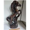 Image 1 : Ceramic stallion. 27” tall