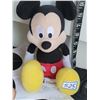 Image 3 : Authentic Disney Mickey mouse, Wall sticker, fork & spoon.
