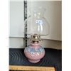 Image 1 : Nice old boudoir oil lamp for ladies dressing room.