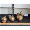 Image 1 : Set of Brass apple bells