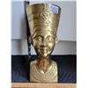 Image 1 : Brass Egyptian bust.