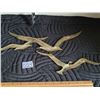 Image 3 : Mid century brass seagull wall decor.