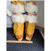 Image 5 : Moose hyde, beaded mukluks. Size appox. Ladies 7-9