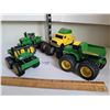 Image 1 : John Deere Monster die-cast toys.