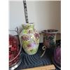 Image 3 : Group of mosaic candle light lamps and mosaic vase.
