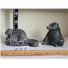 Image 3 : Authentic soapstone animal carvings.