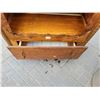 Image 4 : Primitive china cabinet with drawer. Needs glass in door.