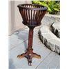 Image 1 : Vintage wood fern plant stand.