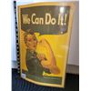 Image 1 : WE CAN DO IT WWII effort & women empowerment poster.