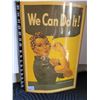Image 2 : WE CAN DO IT WWII effort & women empowerment poster.