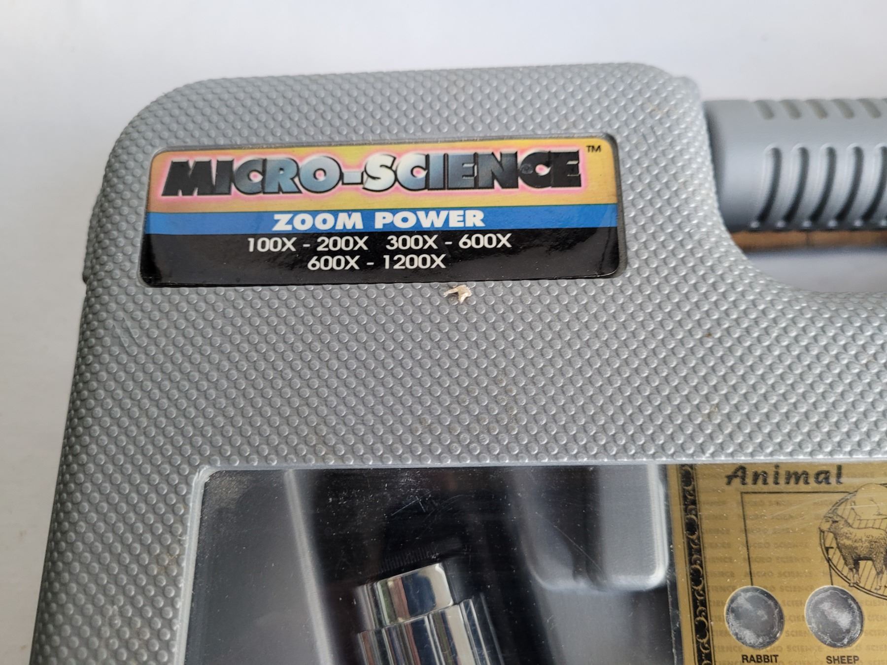 Micro science deluxe microscope kit complete.