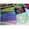 Image 2 : Reader's Digest art, stationary kit. Pencils,wax crayons, stencils, markers, paint & paper.