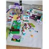 Image 2 : Lego Friends 41124 set, instruction book plus lego news bus.