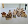 Image 3 : Lot of 24 wade figurines. 10 nursery & 14 animals.