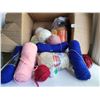 Image 2 : Box of assorted colored yarn.