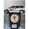 Image 3 : Local advertising. Grey cab van clock(moving parts) Esso, A&W mugs