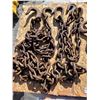 Image 4 : 1/2 ton chain hoist, misc chains, clevis, draw pin & solid steel ring.