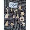 Image 1 : 13 silver 925 charms.Disney castle, knotts berry farm, oil derek, mountie & more.