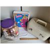 Image 9 : Lot of Barbie dolls, case, tote of clothes and accessories.