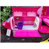 Image 3 : Lot of Barbie vehicles. Car camper & plane. Incomplete.