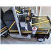 Image 3 : Handmade Semi truck. Light in cab & trailer. Front on/off switch. 33” total length, 11” high