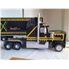 Image 7 : Handmade Semi truck. Light in cab & trailer. Front on/off switch. 33” total length, 11” high