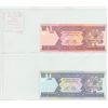 Image 2 : Lot of 2 Afghanistan 2002 notes. 1 Afghani & 2 Afghani. Da Afghanistan Bank. P-64, P-65. Unc.