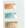 Image 1 : Lot of 3 Mongolia notes. 1993 5 Tugrik, 10 Tugrik, 50 Tugrik. P-53, P-54, P-56. Unc.