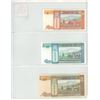 Image 2 : Lot of 3 Mongolia notes. 1993 5 Tugrik, 10 Tugrik, 50 Tugrik. P-53, P-54, P-56. Unc.