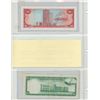 Image 2 : Trinidad and Tobago. Lot of 2 notes. 1985 $1 P-36b.Unc and 1964 $5 P-31a VF.
