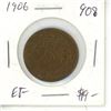 Image 1 : 1906 Edward VII Large Cent. EF-40.
