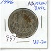 Image 1 : 1946 Narrow Date George VI Silver 50 Cents. VF-20.