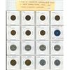 Image 1 : Lot of 15 Canadian World War II Coins and 1 Meat Ration Token. Complete set 1939 – 1945 cents and ni