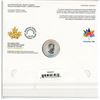 Image 2 : 1867-2017 Colourized Canadian Flag $5 .9999 pure silver. In unopened folder.