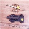Image 2 : 2 small canons Brass and wood/metal