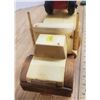 Image 3 : Hand made wooden semi truck and trailer and tractor