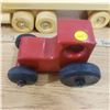Image 5 : Hand made wooden semi truck and trailer and tractor