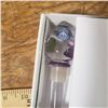 Image 3 : 3 Crystal Wine Stoppers hand painted NOS new old stock