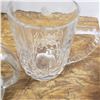 Image 6 : 3 Beer Steins Glass crystal