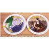 Image 1 : 2 Maxine plates 7.5" Mona Lisa, Whistlers Aunt