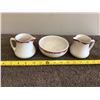 Image 3 : Vintage Armorlite Russel Food Equip - Heath England - lot of 2 creamers and 1 bowl